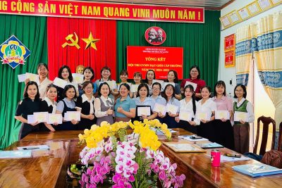 Hội thi Giáo viên mầm non dạy giỏi cấp trường năm học 2024- 2025